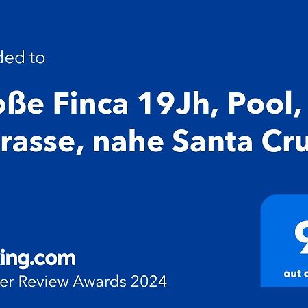 Grosse Finca 19Jh, Pool, Terrasse, Nahe Santa Cruz サンタ・クルス・デ・ラ・パルマ スペイン エクステリア 写真
